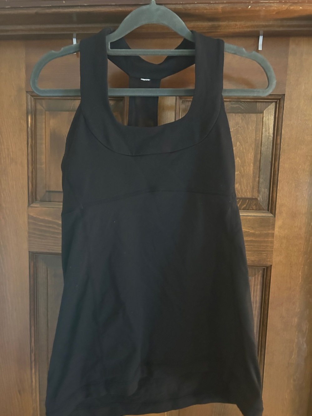 lululemon athletica Black Racerback Tank